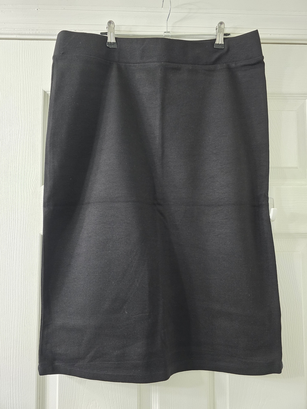 Zenana Classic Black Pencil Skirt - 2X